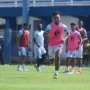 Suasana latihan Persib Bandung jelang laga El Classico melawan Persija Jakarta.