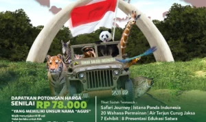 Pemilik Nama Agus Merapat! Taman Safari Bogor Bagi-Bagi Promo Serbu Seru 78 Sambut HUT Kemerdekaan RI! Pemilik Nama Agus Merapat! Taman Safari Bogor Bagi-Bagi Promo Serbu Seru 78 Sambut HUT Kemerdekaan RI!