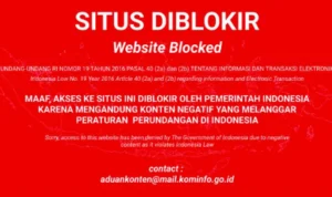 Kominfo blokir 1 juta situs slot judi online
