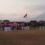 Upacara Penurunan Bendera HUT ke-78 RI di Rancaekek Bandung Berlangsung Khidmat