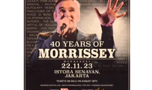 Morrissey Bakal Konser Tunggal di Jakarta yang Bertajuk "40 Years of Morrissey", Segini Harga Tiketnya! Morrissey Bakal Konser Tunggal di Jakarta yang Bertajuk "40 Years of Morrissey", Segini Harga Tiketnya!