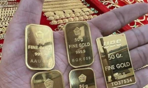 Harga Emas Hari Ini Turun Lagi Hingga Rp. 5000