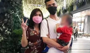 Foto Suami yang habisi nyawa istri di Cikarang barat saat mendiang istrinya masih hidup