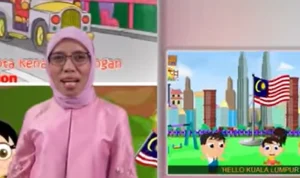 Sosok Viral Kak Zu yang diduga sebagai penjiplak lagu Halo-halo Bandung.