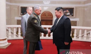 Menhan Rusia Dikabarkan Terlibat dalam Latihan Militer dengan Kim Jong Un dan Cina