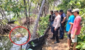 penemuan mayat korban pembunuhan yang berseragam pramuka