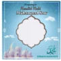 Salah satu desain Twibbon Maulid Nabi Muhammad SAW tahun 2023.