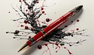 Kesal, Siswa SMP di Cimahi Tusuk Temannya Dengan Pulpen Hingga Berdarah dan Dibawa ke Rumah Sakit Ilustrasi pupen berdarah yang digunakan siswa SD di CImahi tusuk temannya. (freepik)