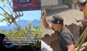Video Viral Parade Sound System Mengakibatkan Penghancuran Genteng dan Pohon
