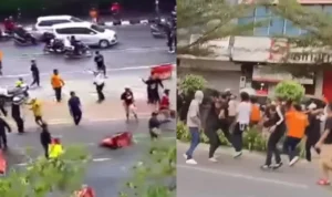 Video Viral Suporter Persija Jakarta Rusuh Usai Imbang Melawan Persib!