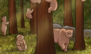 Tes IQ: Temukan Manusia di Antara Beruang! Orang Pintar Pasti Bisa Jawab