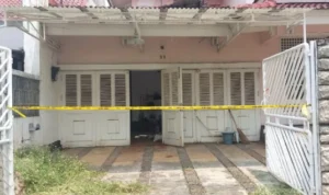Lokasi penemuan kerangka ibu anak di Depok. (dok Polres Depok)