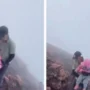 Viral ! Pendaki Membawa Anak Usia 2 Tahun ke Gunung Kerinci