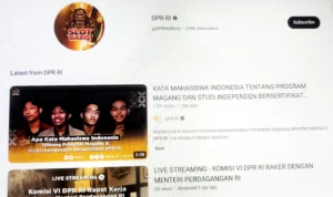 Akun resmi YouTube DPR RI saat ini ramai menjadi perbincangan media sosial. Sebab pada akun tersbut menampilkan tayangan judi online