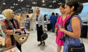 BRI berhasil antarkan dua UMKM binaan ikuti pameran Now Summer Market 2023 yang merupakan event Dagang ternama di Kota New York (NY).