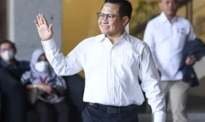 Cak Imin penuhi panggilan KPK untuk diperiksa sebagai saksi dugaan korupsi pengadaan sistem proteksi TKI di lingkungan Kemenaker tahun 2012. ANTARA/M Risyal Hidayat/hp.