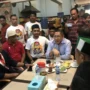 Ketua DPP Partai Kebangkitan Nusantara (PKN), Anas Urbaningrum belum memastikan arah politik PKN menjelang Pilpres 2024. ANTARA/Winda Herman.