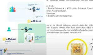 Dokumen yang Perlu E-Materai CPNS 2023/ Kolase YouTube #ASNPelayanPublik