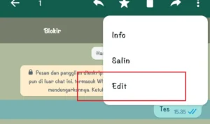 Lebih dari 15 Menit, Bisakah Pakai Fitur Edit Pesan WhatsApp? Fitur Edit Pesan WhatsApp/ Dok. Hannie/JabarEkspres.com