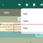 Fitur Edit Pesan WhatsApp/ Dok. Hannie/JabarEkspres.com