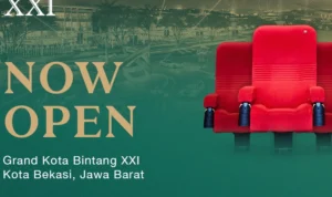 Grand Kota Bintang XXI Sudah Dibuka/ Tangkap Layar 21cineplex.com