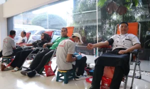 Hotel Grand Tjokro Bandung Gelar Aksi Sosial Donor Darah Hotel Grand Tjokro Bandung kembali menggelar aksi sosial dengan mengadakan kegiatan donor darah untuk masyarakat umum.