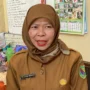 Kepala Sekolah SMPN 2 Bojongsoang, Euis Hasanah buka suara soal video viral perkelahian siswanya. Jabar Ekspres/Agi.