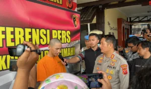Kapolres Cimahi, AKBP Aldi Subartono menegaskan, akan menindak tegas seluruh geng motor hingga ke akar-akarnya. Jabar Ekspres/Cecep Herdi.