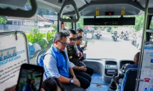 Pemkot Bogor membuka trayek baru, Trans Pakuan Bogor - Cibubur (Halte Trans Jakarta di Cibubur Junction) / Istimewa