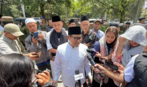 Ketua Umum PKB, Cak Imin akui lebih dulu terima perintah kyai sebelum jadi Bacawapres Anies Baswedan. Dok. Jabar Ekspres.