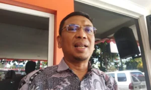 DPRD Kota Bandung, Teddy Rusmawan beri tanggapan soal usulan Pj Wali Kota Bandung. Jabar Ekspres/Sandi Nugraha.