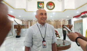 Kepala Biro Admin Hukum, Kepegawaian, dan Humas IPDN, Arief M. Edie mengimbau agar melaporkan oknum yang menyalahi aturan. Jabar Ekpres/Dedi Suhandi.