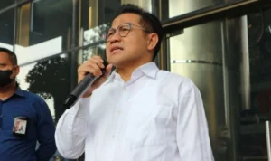Ketua KPK tepis isu yang menuding pemeriksaan Cak Imin atas dugaan korupsi di Kemenaker tahun 2012 ada muatan politis. ANTARA/Fianda Sjofjan Rassat.