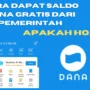 Kabar Gembira! Cara Cepat Dapat Saldo DANA Gratis dari Pemerintah Terbaru September 2023, Apakah Hoax?