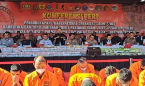 PPATK sebut perputaran uang dalam kasus sindikat internasional narkotika Fredy Pratama mencapai Rp51 triliun. PMJ News/Fajar.