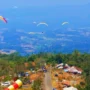 Atlet paralayang terhipnotis dengan keindahan alam Sumedang.