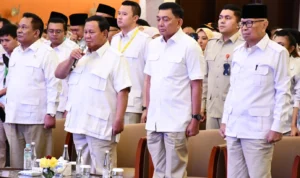 Partai Gerindra melakukan konsolidasi bersama 1,056 kader se Jawa Barat yang akan maju sebagai Calon anggota Legislatif di Pemilu 2024 nanti