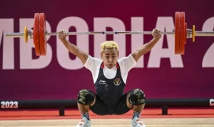 Atlet Angkat Besi Eki Yuli Raih Dua Perak di Kejuaraan Dunia IWF 2023