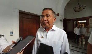 Pj Gubernur Jabar, Bey Triadi Machmudin. Jabar Ekspres/Sandi Nugraha.