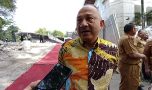 Plh Sekda Jabar Setiawan Wangsaatmaja mengatakan bahwa Pj Gubernur Jabar tinggal menuntaskan program hingga 2024 nanti. Jabar Ekspres/Sandi Nugraha.