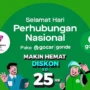 Kode Promo Gojek September 2023, GoRide dan GoCar Spesial Harhubnas/ Tangkap Layar Instagram @gojekpromo