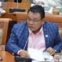 Reaksi Ketua Fraksi PAN, Saleh Partaonan Daulay terkait PKB pindah dari Koalisi Indonesia Maju (KIM) ke Koalisi Perubahan dan Persatuan. ANTARA/Dewanto Samodro.