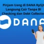 Pinjam Uang di DANA Rp5jt Langsung Cair Tanpa BI Checking dan Debt Collector