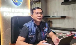 Kasubdit Siber Ditreskrimsus Polda Metro Jaya AKBP Ardian Satrio Utomo pastikan pihaknya bakal panggil Siskaeee lantaran diduga jadi pemeran dalam rumah produksi film dewasa di Jakarta Selatan. Dok. Istimewa.