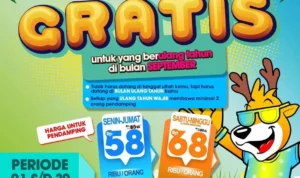 Promo The Jungle, Khusus Buat Yang Ultah di Bulan September!