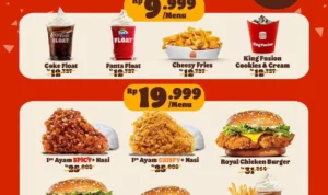 Promo Burger King, Nikmati Harga Miring di September Ceria!
