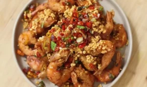 Makan Dengan Kulitnya! Resep Udang Cabai Garam Pasti Renyah