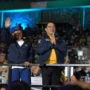 Ridwan Kamil - Uu Ruzhanul Pamitan dengan Kembang Api di WJF 2023