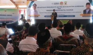 Pelantikan PC dan PAC LDII se-Kabupaten Sumedang, Rabu 6 September 2023.