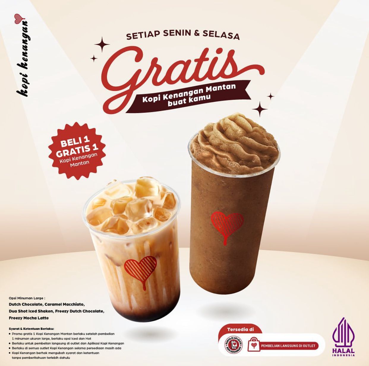 Promo Kopi Kenangan Mantan Beli 1 Gratis 1 Buat Kamu Jabarekspres